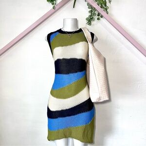 Crochet Dress Size Medium Boho Dress Beachy Dress Knit Y2k style Going Out Dress